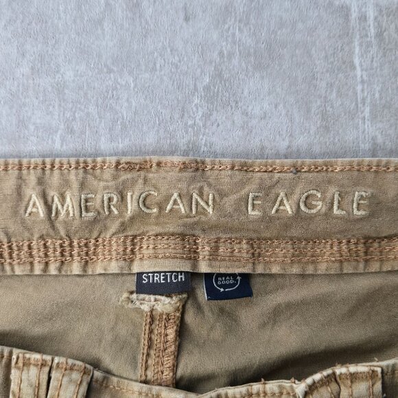 American Eagle Baggy Jogger Pants 4 Utility Gorpcore Streetwear Skater Cargo - Picture 8 of 13